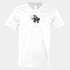 V-Neck Heavy Cotton 100% T-Shirt Thumbnail