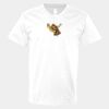 V-Neck Heavy Cotton 100% T-Shirt Thumbnail