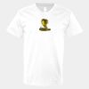 V-Neck Heavy Cotton 100% T-Shirt Thumbnail