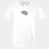 V-Neck Heavy Cotton 100% T-Shirt Thumbnail