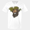 V-Neck Heavy Cotton 100% T-Shirt Thumbnail