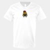 V-Neck Heavy Cotton 100% T-Shirt Thumbnail