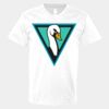 V-Neck Heavy Cotton 100% T-Shirt Thumbnail