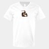 V-Neck Heavy Cotton 100% T-Shirt Thumbnail