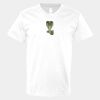 V-Neck Heavy Cotton 100% T-Shirt Thumbnail