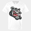 V-Neck Heavy Cotton 100% T-Shirt Thumbnail