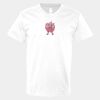 V-Neck Heavy Cotton 100% T-Shirt Thumbnail