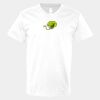 V-Neck Heavy Cotton 100% T-Shirt Thumbnail