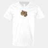V-Neck Heavy Cotton 100% T-Shirt Thumbnail