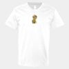 V-Neck Heavy Cotton 100% T-Shirt Thumbnail