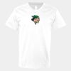 V-Neck Heavy Cotton 100% T-Shirt Thumbnail