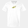 V-Neck Heavy Cotton 100% T-Shirt Thumbnail