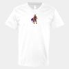 V-Neck Heavy Cotton 100% T-Shirt Thumbnail