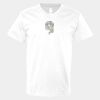 V-Neck Heavy Cotton 100% T-Shirt Thumbnail