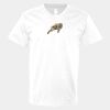 V-Neck Heavy Cotton 100% T-Shirt Thumbnail