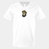 V-Neck Heavy Cotton 100% T-Shirt Thumbnail