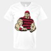 V-Neck Heavy Cotton 100% T-Shirt Thumbnail