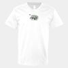 V-Neck Heavy Cotton 100% T-Shirt Thumbnail