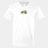 V-Neck Heavy Cotton 100% T-Shirt Thumbnail