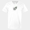 V-Neck Heavy Cotton 100% T-Shirt Thumbnail