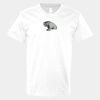 V-Neck Heavy Cotton 100% T-Shirt Thumbnail