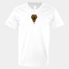 V-Neck Heavy Cotton 100% T-Shirt Thumbnail