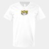 V-Neck Heavy Cotton 100% T-Shirt Thumbnail