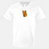 V-Neck Heavy Cotton 100% T-Shirt Thumbnail