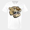 V-Neck Heavy Cotton 100% T-Shirt Thumbnail