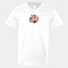 V-Neck Heavy Cotton 100% T-Shirt Thumbnail