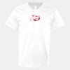 V-Neck Heavy Cotton 100% T-Shirt Thumbnail