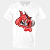 V-Neck Heavy Cotton 100% T-Shirt Thumbnail