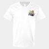 V-Neck Heavy Cotton 100% T-Shirt Thumbnail