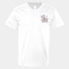 V-Neck Heavy Cotton 100% T-Shirt Thumbnail