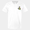 V-Neck Heavy Cotton 100% T-Shirt Thumbnail
