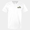 V-Neck Heavy Cotton 100% T-Shirt Thumbnail