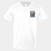 V-Neck Heavy Cotton 100% T-Shirt Thumbnail