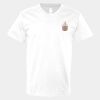 V-Neck Heavy Cotton 100% T-Shirt Thumbnail