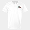 V-Neck Heavy Cotton 100% T-Shirt Thumbnail