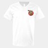 V-Neck Heavy Cotton 100% T-Shirt Thumbnail