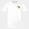 V-Neck Heavy Cotton 100% T-Shirt Thumbnail