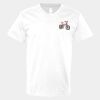 V-Neck Heavy Cotton 100% T-Shirt Thumbnail