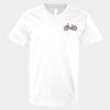 V-Neck Heavy Cotton 100% T-Shirt Thumbnail