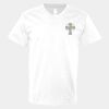 V-Neck Heavy Cotton 100% T-Shirt Thumbnail
