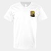 V-Neck Heavy Cotton 100% T-Shirt Thumbnail