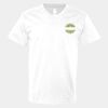 V-Neck Heavy Cotton 100% T-Shirt Thumbnail