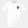 V-Neck Heavy Cotton 100% T-Shirt Thumbnail