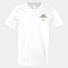 V-Neck Heavy Cotton 100% T-Shirt Thumbnail