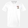 V-Neck Heavy Cotton 100% T-Shirt Thumbnail
