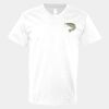 V-Neck Heavy Cotton 100% T-Shirt Thumbnail